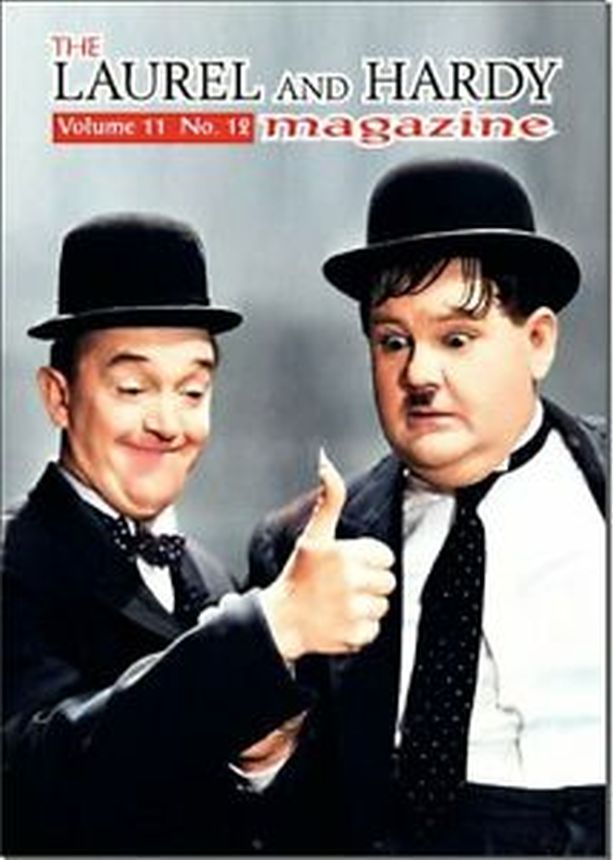 LAUREL AND HARDY MAGAZINE | THE magazine side cover   2022