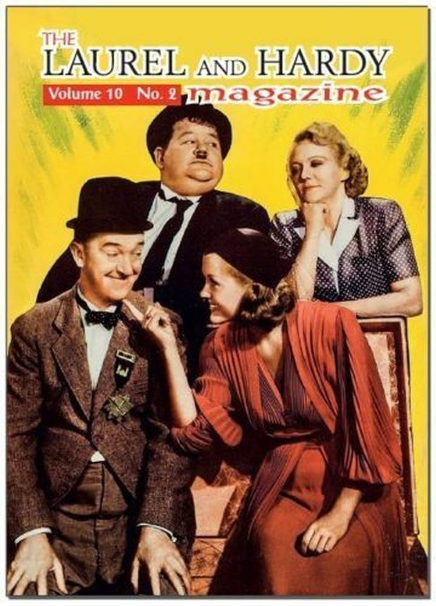 LAUREL AND HARDY MAGAZINE | THE magazine side cover  Vol 10 No 2 September 2016