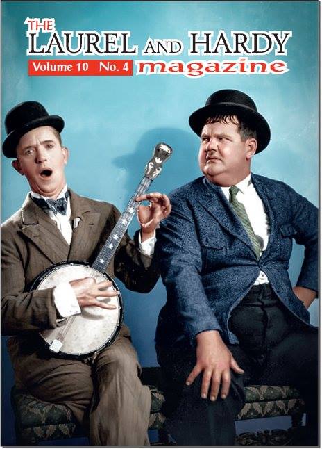 LAUREL AND HARDY MAGAZINE | THE magazine side cover  Vol 10 No  4 Spring 2017