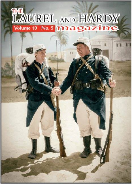 LAUREL AND HARDY MAGAZINE | THE magazine side cover  Vol 10 No  5 Summer 2017