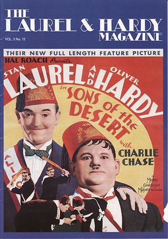 LAUREL AND HARDY MAGAZINE | THE magazine side cover  Vol 02 # 12  