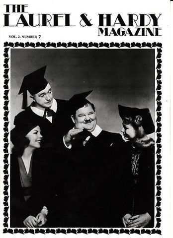 LAUREL AND HARDY MAGAZINE | THE magazine side cover  Vol 02 # 07  