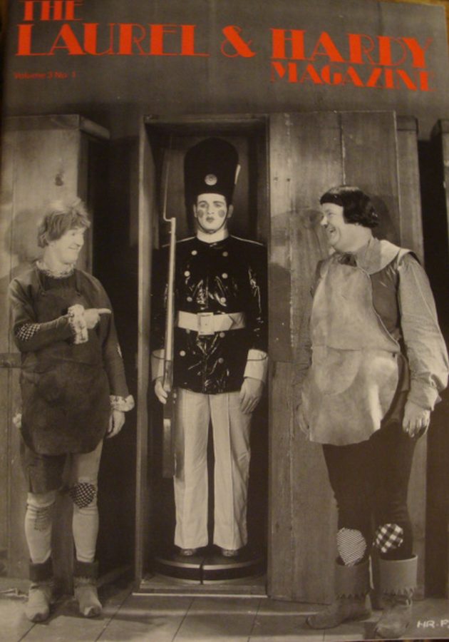LAUREL AND HARDY MAGAZINE | THE magazine side cover  Vol 03 # 01  