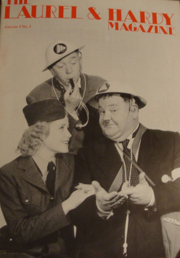 LAUREL AND HARDY MAGAZINE | THE magazine side cover  Vol 03 # 02  