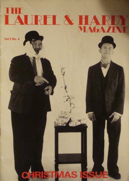 LAUREL AND HARDY MAGAZINE | THE magazine side cover  Vol 03 # 04  