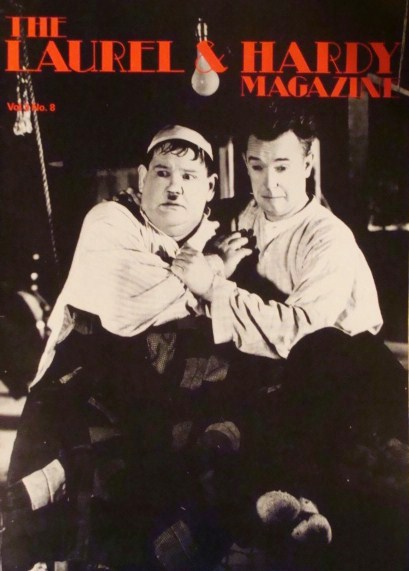 LAUREL AND HARDY MAGAZINE | THE magazine side cover  Vol 03 # 08  