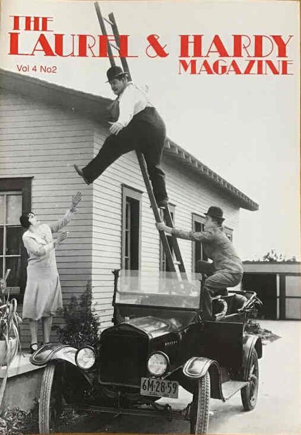LAUREL AND HARDY MAGAZINE | THE magazine side cover  Vol 04 # 02  