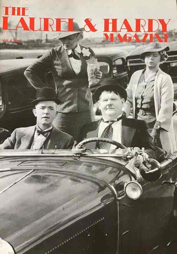 LAUREL AND HARDY MAGAZINE | THE magazine side cover  Vol 04 # 03  