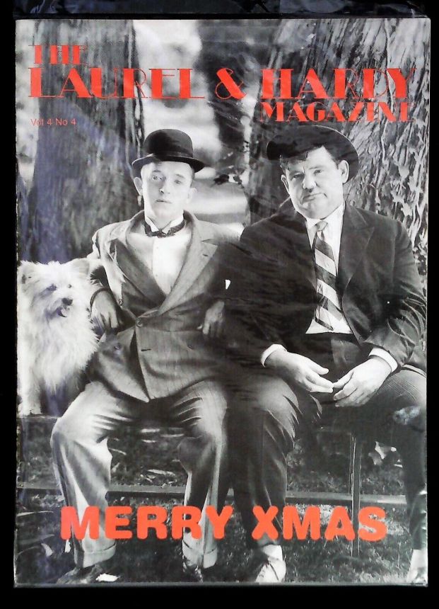 LAUREL AND HARDY MAGAZINE | THE magazine side cover  Vol 04 # 04  