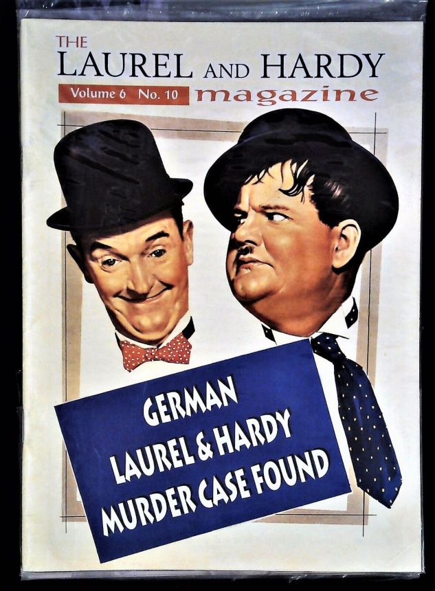 LAUREL AND HARDY MAGAZINE | THE magazine side cover  Vol 6 # 10  2004