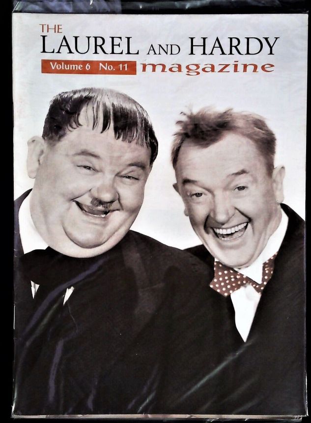 LAUREL AND HARDY MAGAZINE | THE magazine side cover  Vol 6 # 11  2005