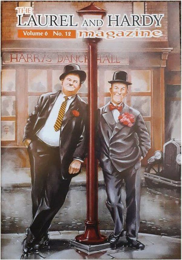 LAUREL AND HARDY MAGAZINE | THE magazine side cover  Vol 6 # 12  2005