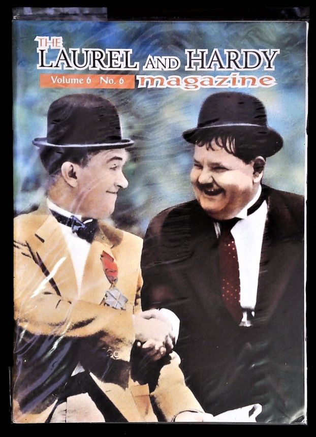 LAUREL AND HARDY MAGAZINE | THE magazine side cover  Vol 6 # 6  2003