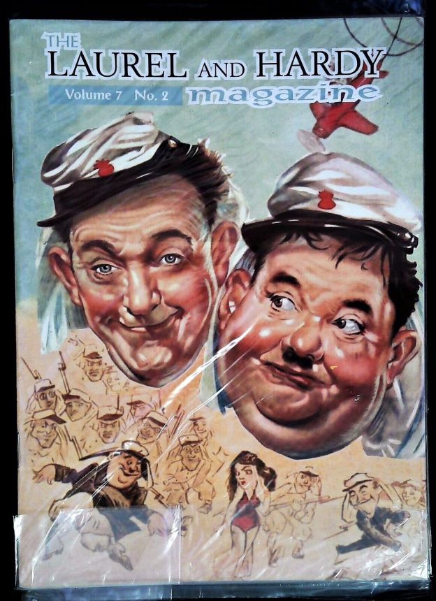 LAUREL AND HARDY MAGAZINE | THE magazine side cover  Vol 7 # 2  2006
