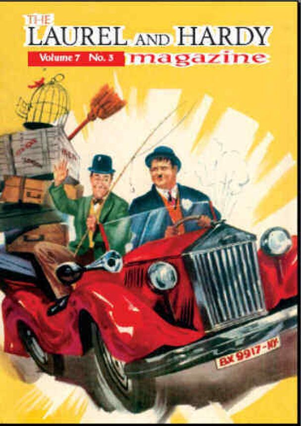 LAUREL AND HARDY MAGAZINE | THE magazine side cover  Vol 7 # 3  2006