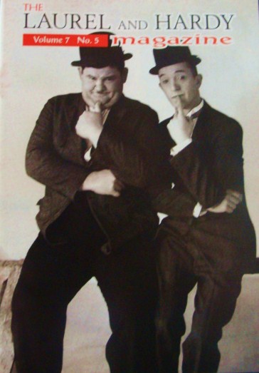 LAUREL AND HARDY MAGAZINE | THE magazine side cover  Vol 7 # 5  2007