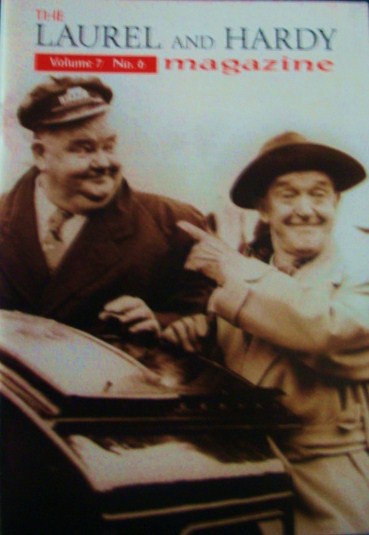 LAUREL AND HARDY MAGAZINE | THE magazine side cover  Vol 7 # 6  2007