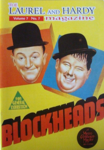 LAUREL AND HARDY MAGAZINE | THE magazine side cover  Vol 7 # 7  2007