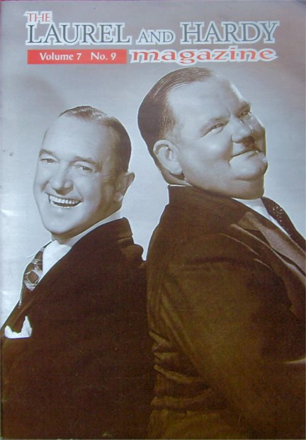 LAUREL AND HARDY MAGAZINE | THE magazine side cover  Vol 7 # 9  2008