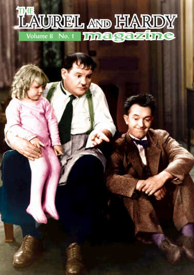 LAUREL AND HARDY MAGAZINE | THE magazine side cover  Vol 8 # 1  2010