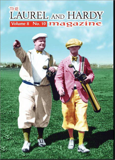 LAUREL AND HARDY MAGAZINE | THE magazine side cover  Vol 8 # 10  2012