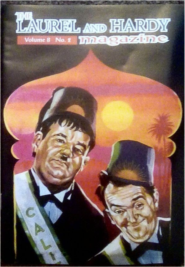 LAUREL AND HARDY MAGAZINE | THE magazine side cover  Vol 8 # 2  2010