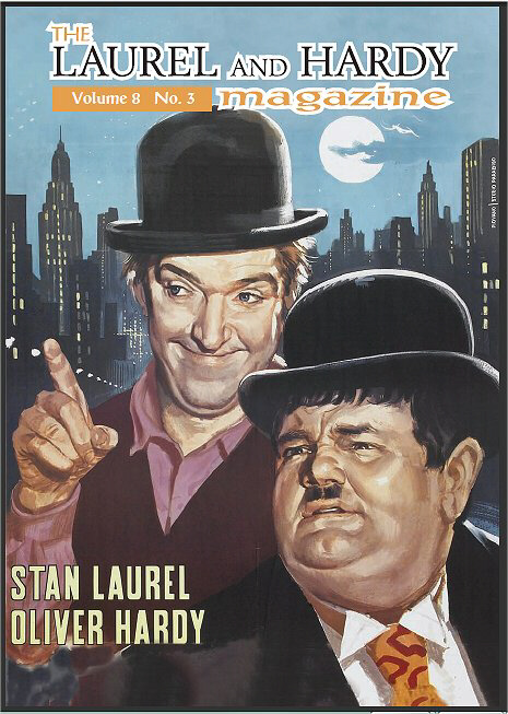 LAUREL AND HARDY MAGAZINE | THE magazine side cover  Vol 8 # 3  2010