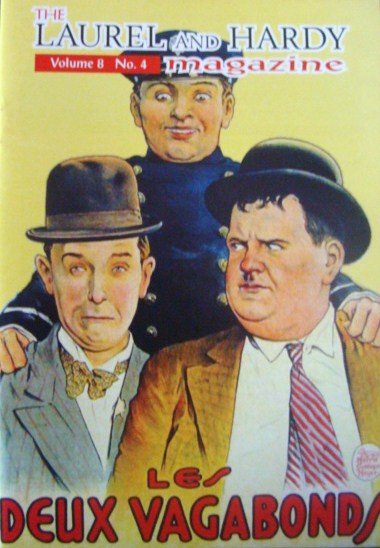 LAUREL AND HARDY MAGAZINE | THE magazine side cover  Vol 8 # 4  2011