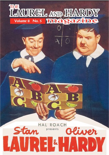 LAUREL AND HARDY MAGAZINE | THE magazine side cover  Vol 8 # 5  2011