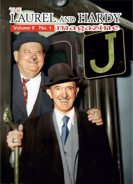 LAUREL AND HARDY MAGAZINE | THE magazine side cover  Vol 9 # 1  2013