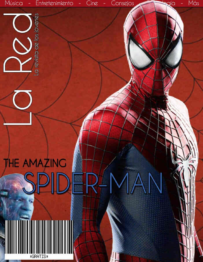 LA RED magazine side cover June 2014