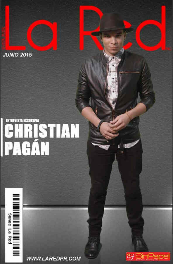 LA RED magazine side cover June 2015
