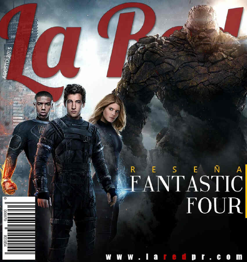 LA RED magazine side cover August 2015