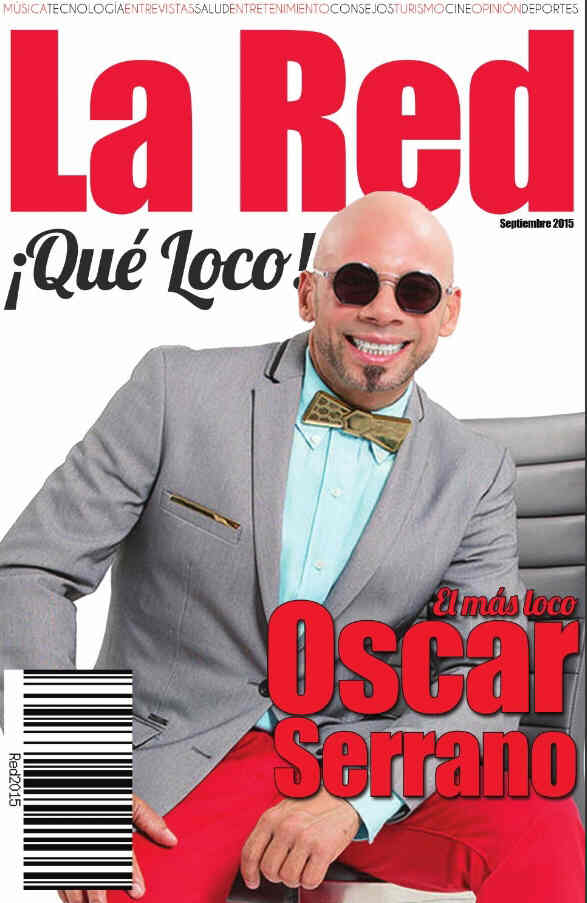 LA RED magazine side cover September 2015