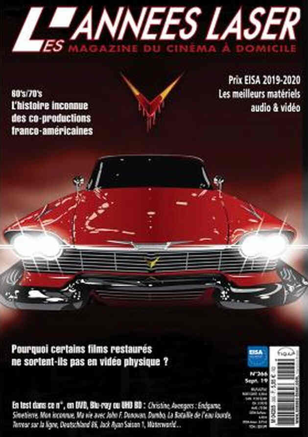 ANNEES LASER | LES magazine side cover Issue 266  September 2019