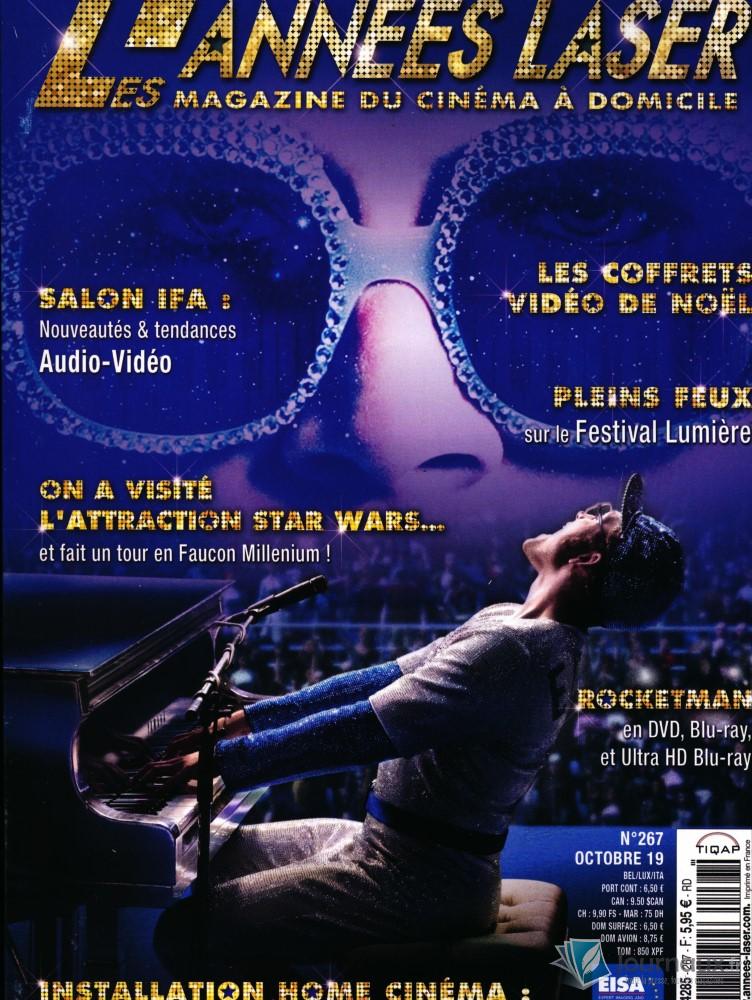 ANNEES LASER | LES magazine side cover Issue 267  October 2019