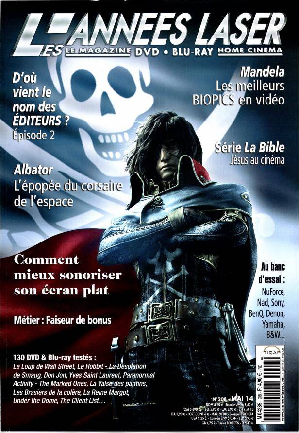 ANNEES LASER | LES magazine side cover Issue 208 May 2014