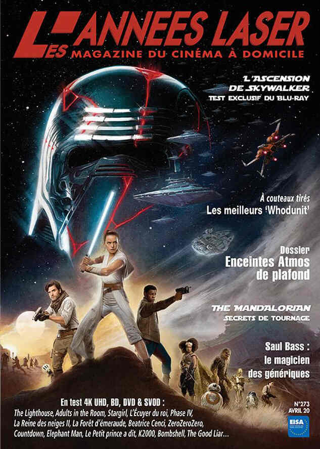 ANNEES LASER | LES magazine side cover Issue 273  April 2020
