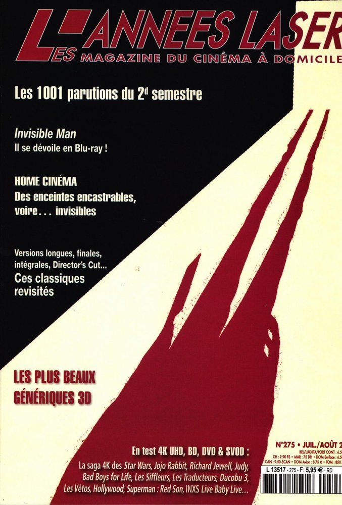 ANNEES LASER | LES magazine side cover Issue 275  July/August 2020