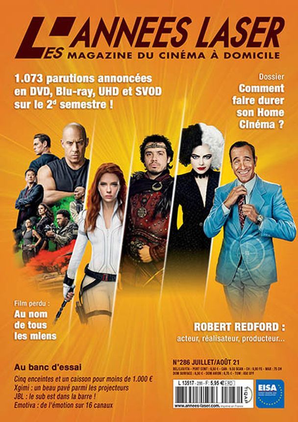 ANNEES LASER | LES magazine side cover Issue 286  July/August 2021