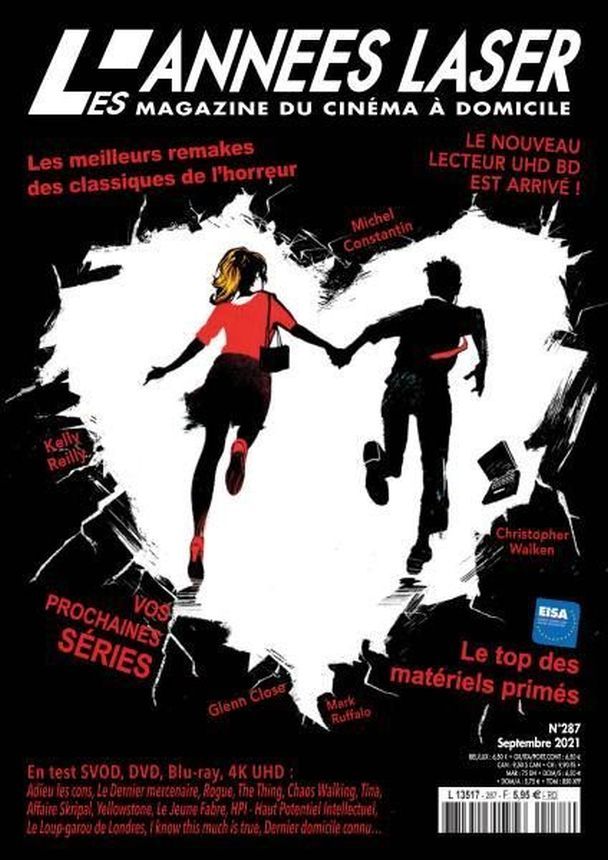 ANNEES LASER | LES magazine side cover Issue 287  September 2021