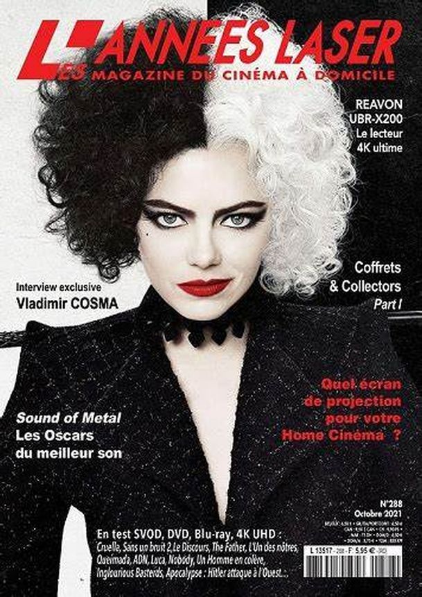 ANNEES LASER | LES magazine side cover Issue 288  October 2021