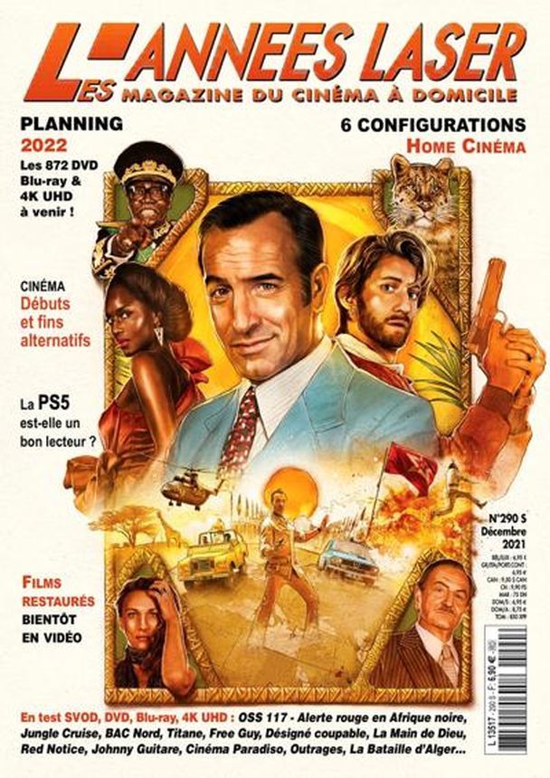 ANNEES LASER | LES magazine side cover Issue 290  December 2021