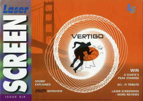 LASER SCREEN magazine side cover Issue 6  1998