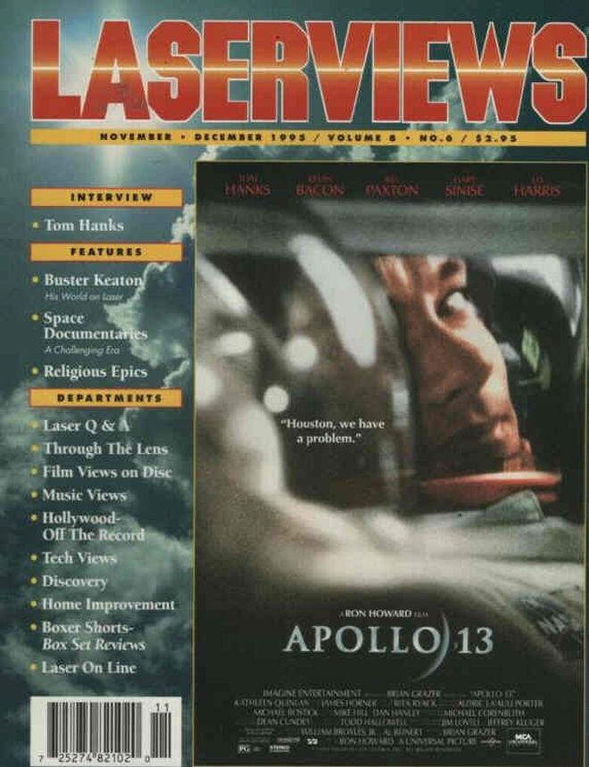 LASERVIEWS magazine side cover  November/December 1995