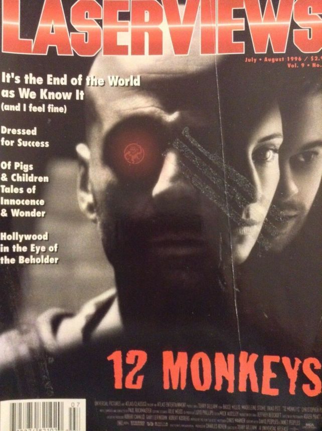 LASERVIEWS magazine side cover  July/August 1996