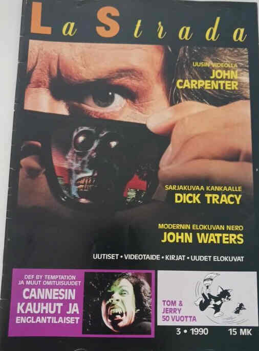 LA STRADA magazine side cover Issue 3   1990
