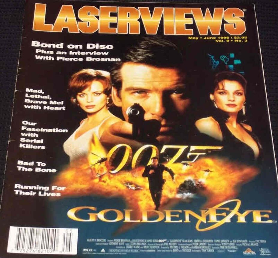 LASERVIEWS magazine side cover  May/June 1996