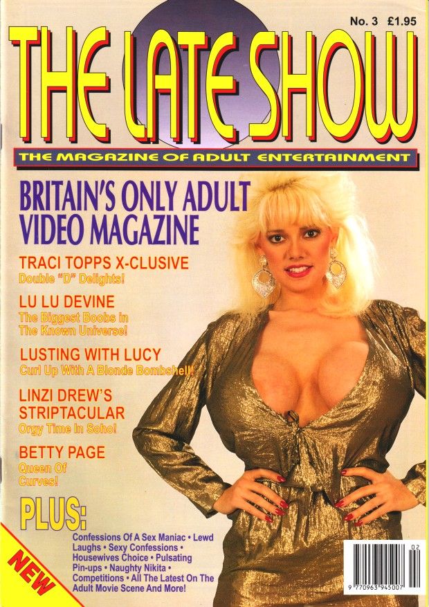 LATE SHOW magazine side cover Issue 3  1991
