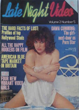 LATE NIGHT VIDEO magazine side cover  Vol 2 # 5  